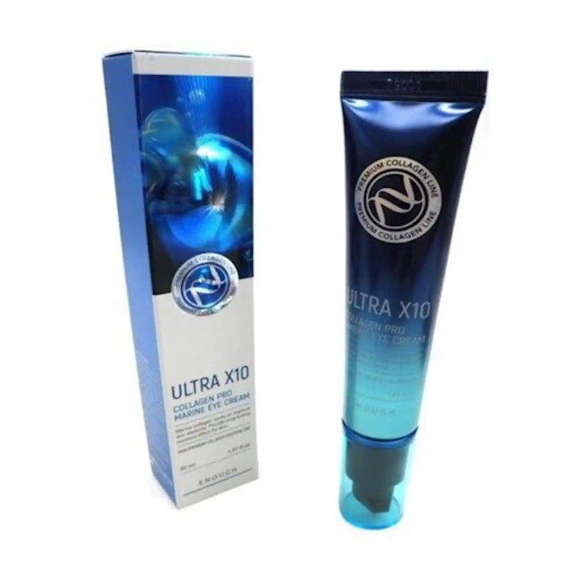 Göz qapaqları üçün cavanlaşdırıcı krem  Enough Ultra X10 Collagen Pro Marine Eye Cream 30ml