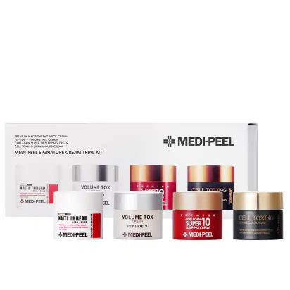 Yaşlanma əleyhinə miniatür kremlər dəsti MEDI-PEEL Signature Cream Trial Kit