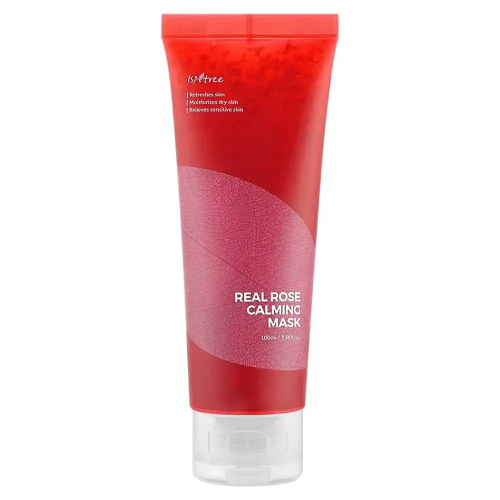 Qızılgül ləçəkləri ilə sakitləşdirici maska Isntree Real Rose Calming Mask 100 ml