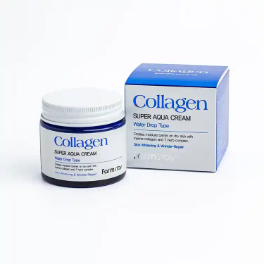 Kollagen tərkibli nəmləndirici krem FarmStay Collagen Super Aqua Cream 80 ml