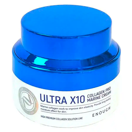 Kollagen tərkibli nəmləndirici üz kremi ENOUGH Ultra X10 Collagen Pro Marine Cream 50 ml