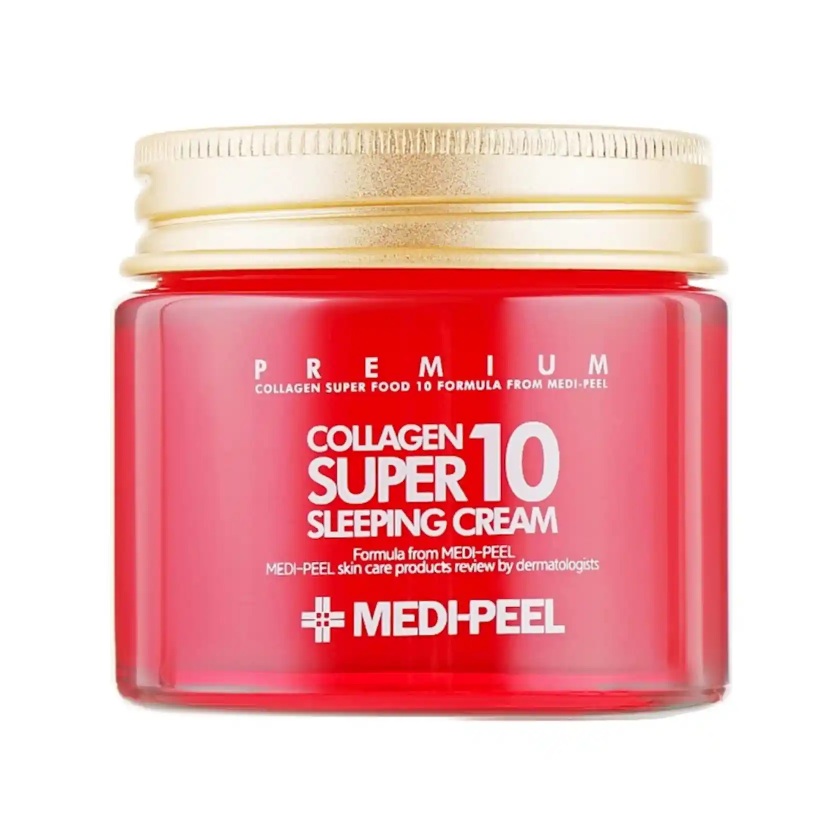 Kollagen tərkibli cavanlaşdırıcı gecə üz kremi Medi-Peel Collagen super 10 sleeping cream 70 ml