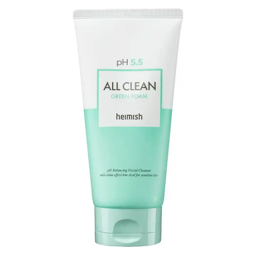 Həssas dərilər üçün aşağı turşulu təmizləyici gel HEIMISH All clean Green Foam 150 g