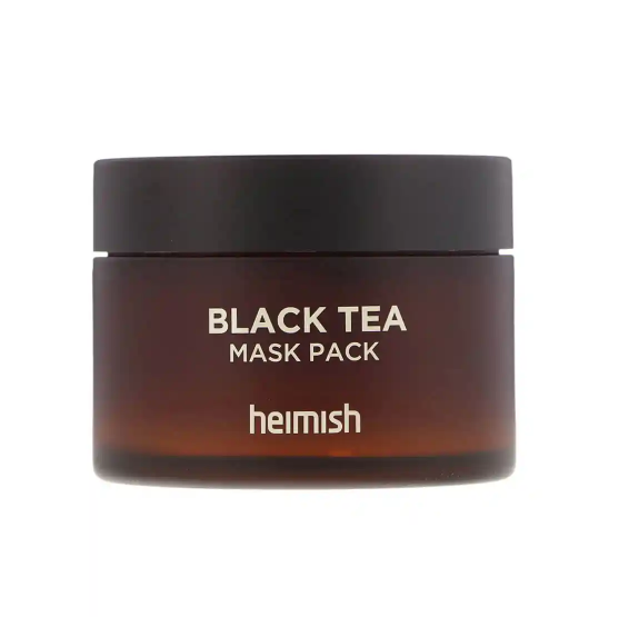 Antioksidant ödem əleyhinə maska Heimish Black Tea Mask Pack 110 ml