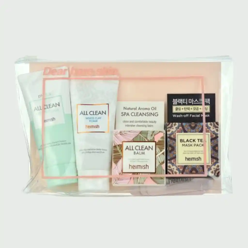 Bütün dəri tipləri üçün miniatürlər dəsti HEIMISH All Clean Mini Kit 1