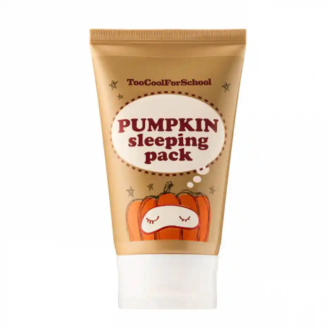 Balqabaq və keramidli ferment gecə maskası TOOCOOLFOR SCHOOL Pumpkin sleeping pack 100 ml