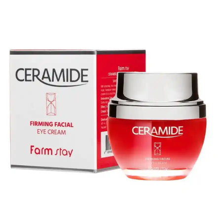 Seramidlərlə möhkəmləşdirici göz kremi FARM STAY Ceramide Firming Facial Eye Cream 50ml