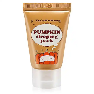 Balqabaq və keramidli ferment gecə maskası TOOCOOLFOR SCHOOL Pumpkin sleeping pack 30 ml