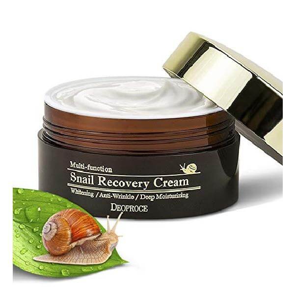 İlbizli üz kremi Deoproce Snail Recovery Cream 100 g