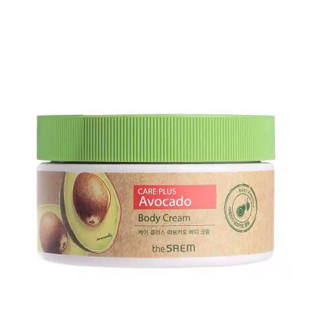 Avokado ekstraktı ilə qidalandırıcı bədən kremi The Saem Natural Daily Avocado Body Cream 300g